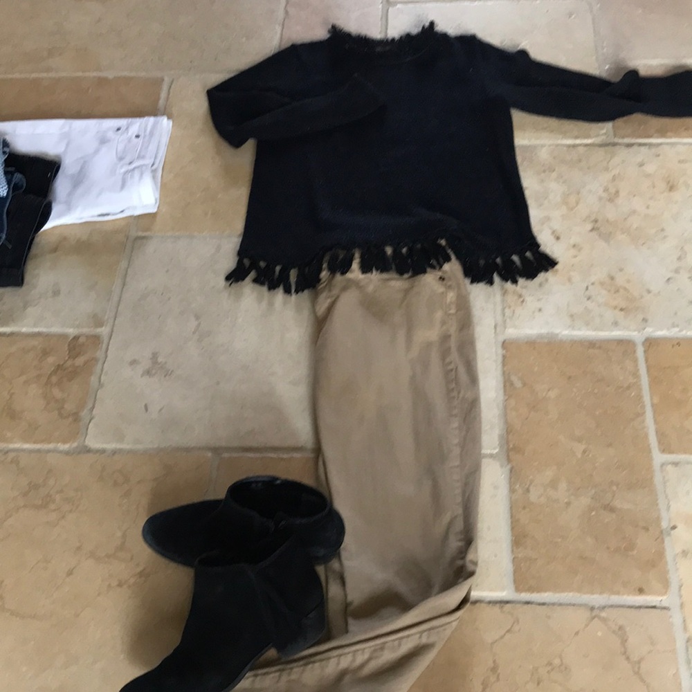 Michael Kors khaki 5 pocket jeans